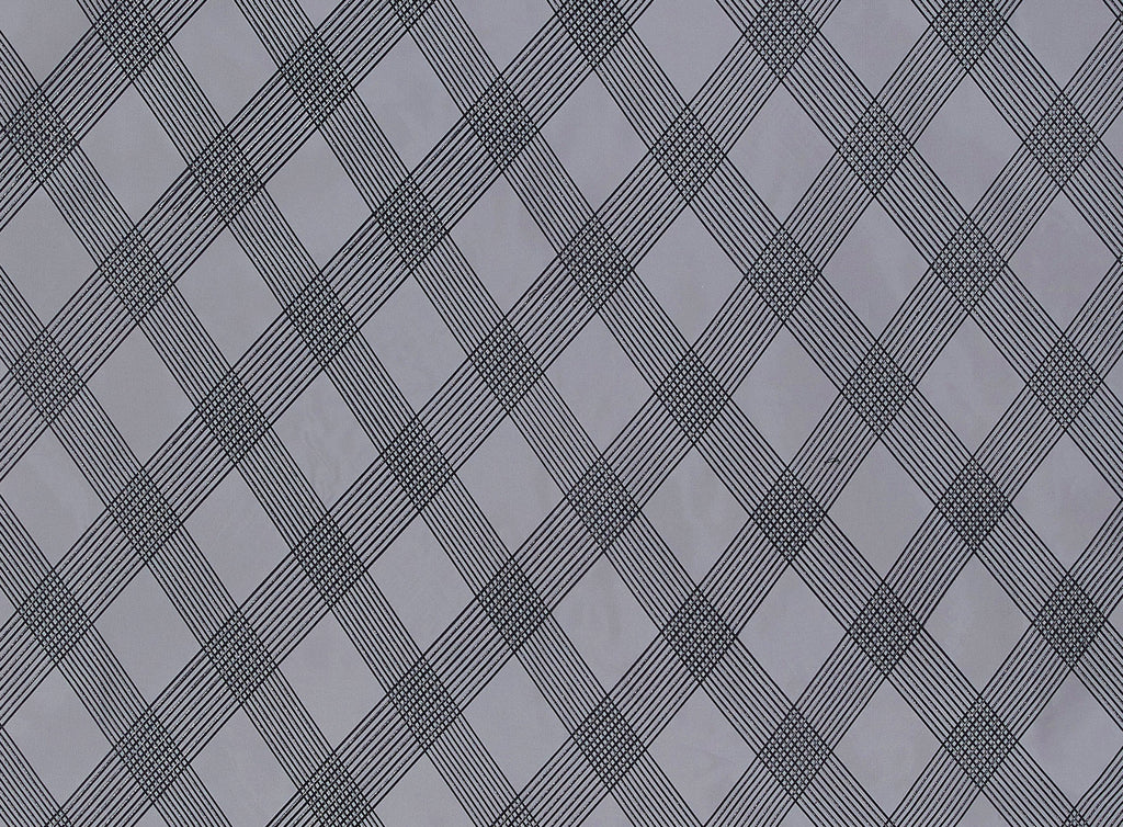 BIAS CHECK FELT GLITTER EDGE IRIDESCENT ORGANZA  | 7582FELT-922  - Zelouf Fabrics