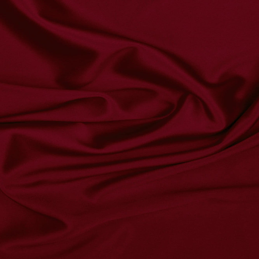 RUBY OBSESSION | 7901-RED - SOLID MILANO STRETCH SATIN - Zelouf Fabrics