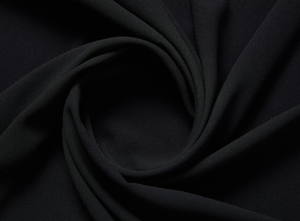 BLACK | 8057 - ELECTRA CREPE - Zelouf Fabrics