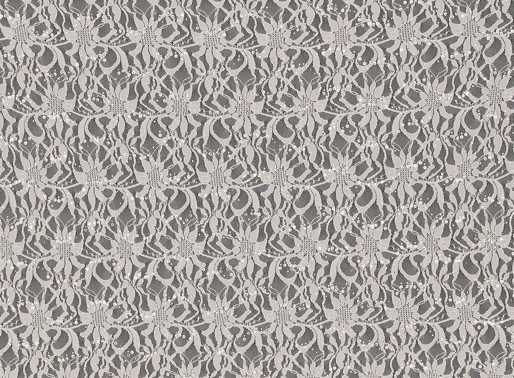 ENCHANTED SHELL | 8266TRAN-SCALOP - TONAL STRETCH LACE W/TRAN-SCALLOP - Zelouf Fabrics
