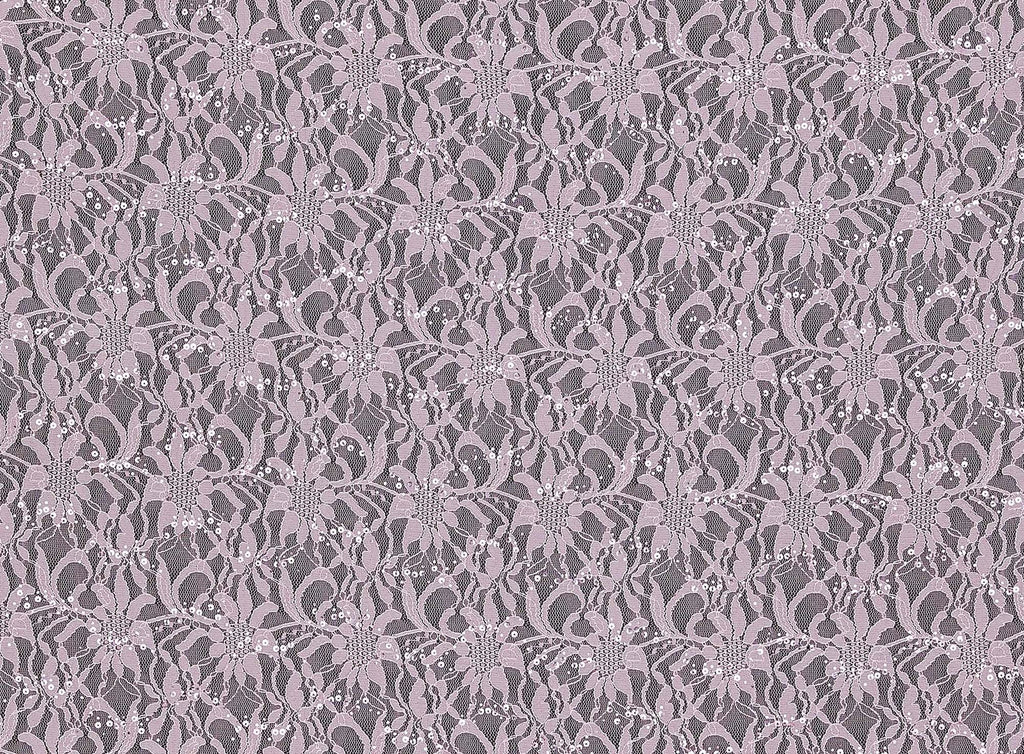 MAUVE TEA | 8266TRAN-SCALOP - TONAL STRETCH LACE W/TRAN-SCALLOP - Zelouf Fabrics