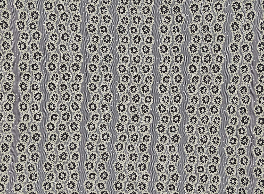 BLACK/CHAMPAGNE | 8268 - BANDED LACE - Zelouf Fabrics