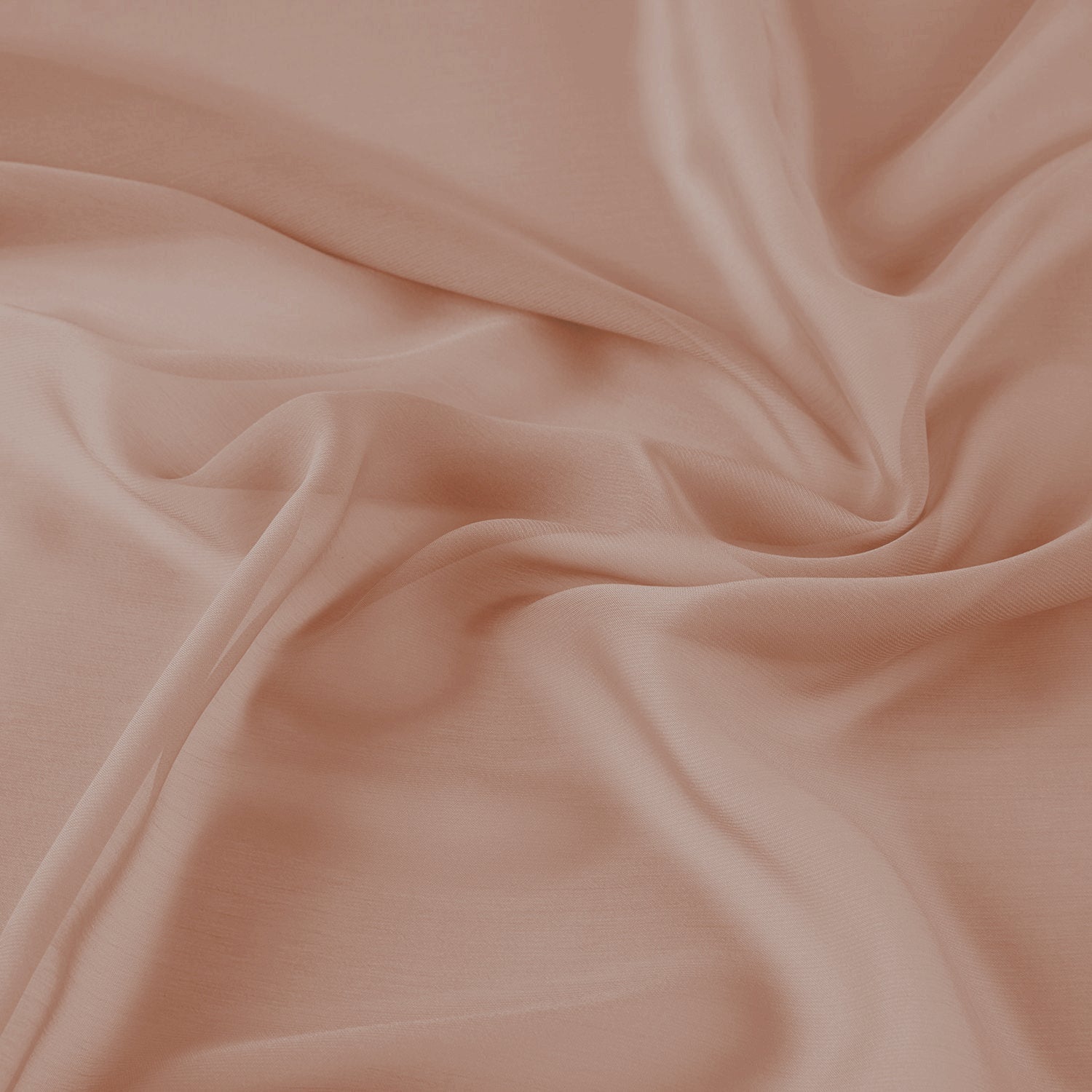 Black Pink Silky Crepe Swirl Pattern Fabric Abstract Luxe 
