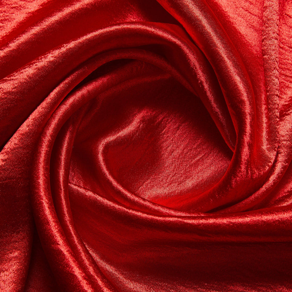 SOLID WASHER CREPE  | 8312 RED KISS - Zelouf Fabrics