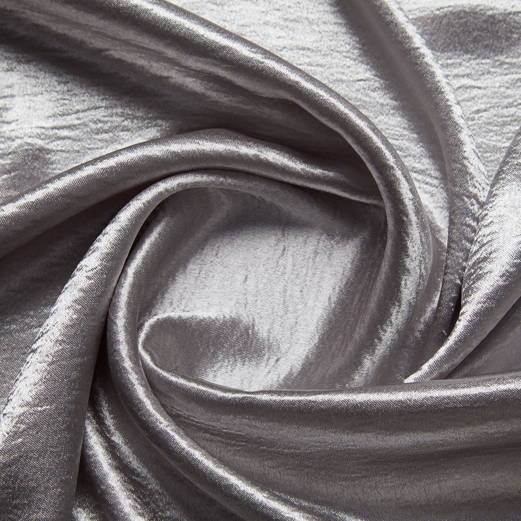 SOLID WASHER CREPE  | 8312 SILVER KISS - Zelouf Fabrics