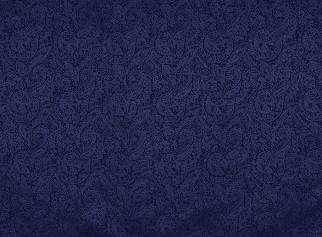 PAISLEY DESIGN SHANTUNG JACQUARD  | 8372-6418  - Zelouf Fabrics