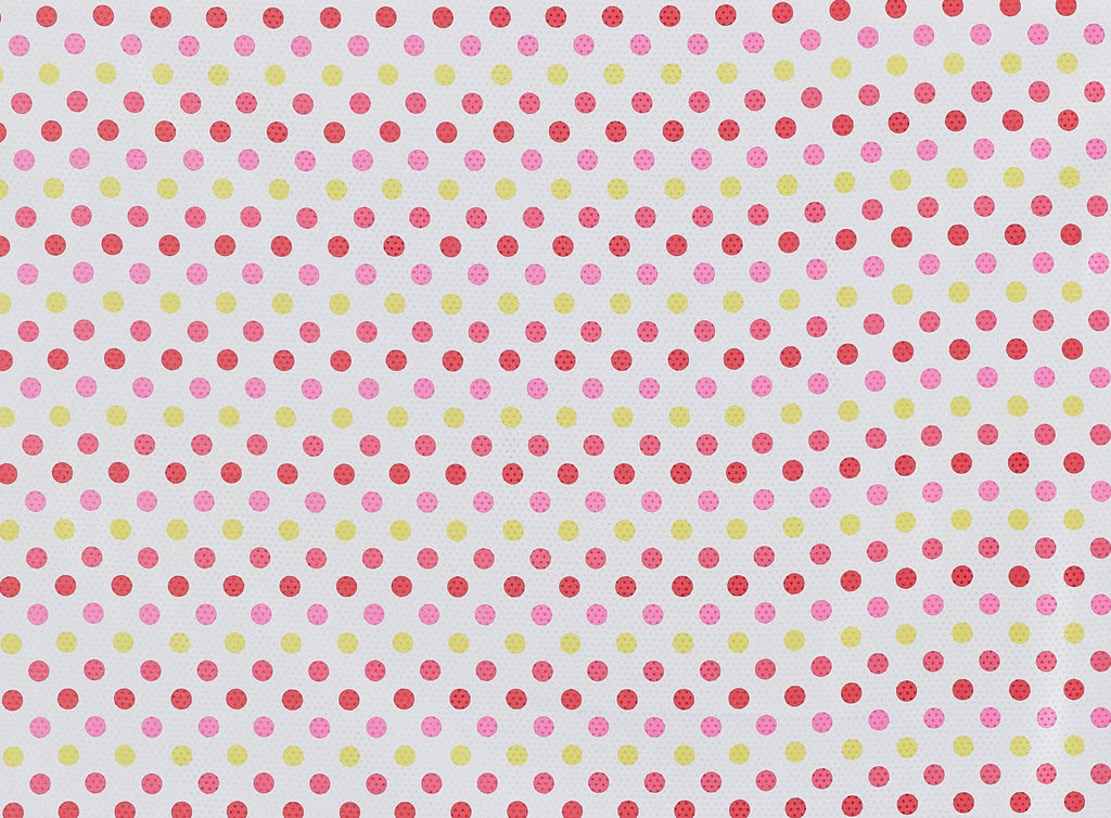 SMALL DOT PRINT WITH CLEAR TRANS ON SHANTUNG  | 8603-6418 TRANS  - Zelouf Fabrics