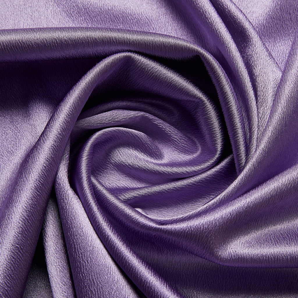 SOLID RIA CREPE SATIN  | 8611 LILAC WONDERFUL - Zelouf Fabrics