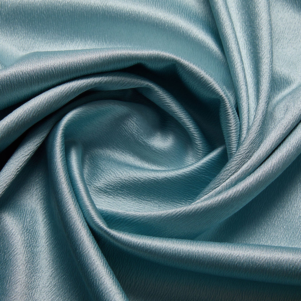 SOLID RIA CREPE SATIN  | 8611 MINT WONDERFUL - Zelouf Fabrics