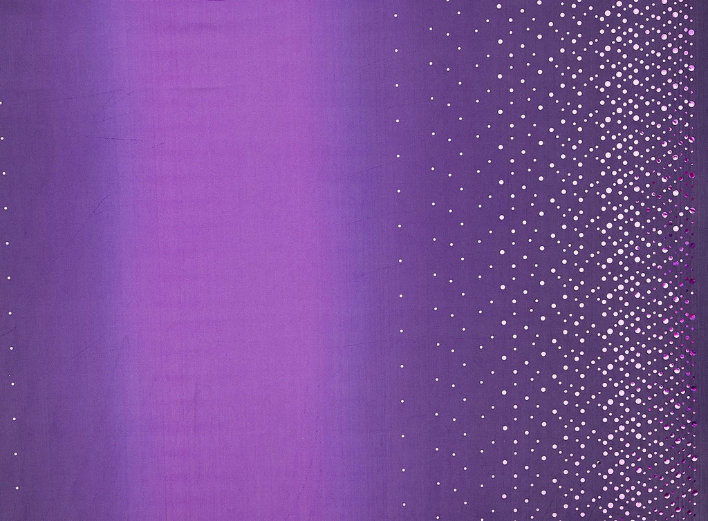 DOUBLE BORDER TRANS ON DOUBLE OMBRE SILKY KNIT  | 8753-8760  - Zelouf Fabrics