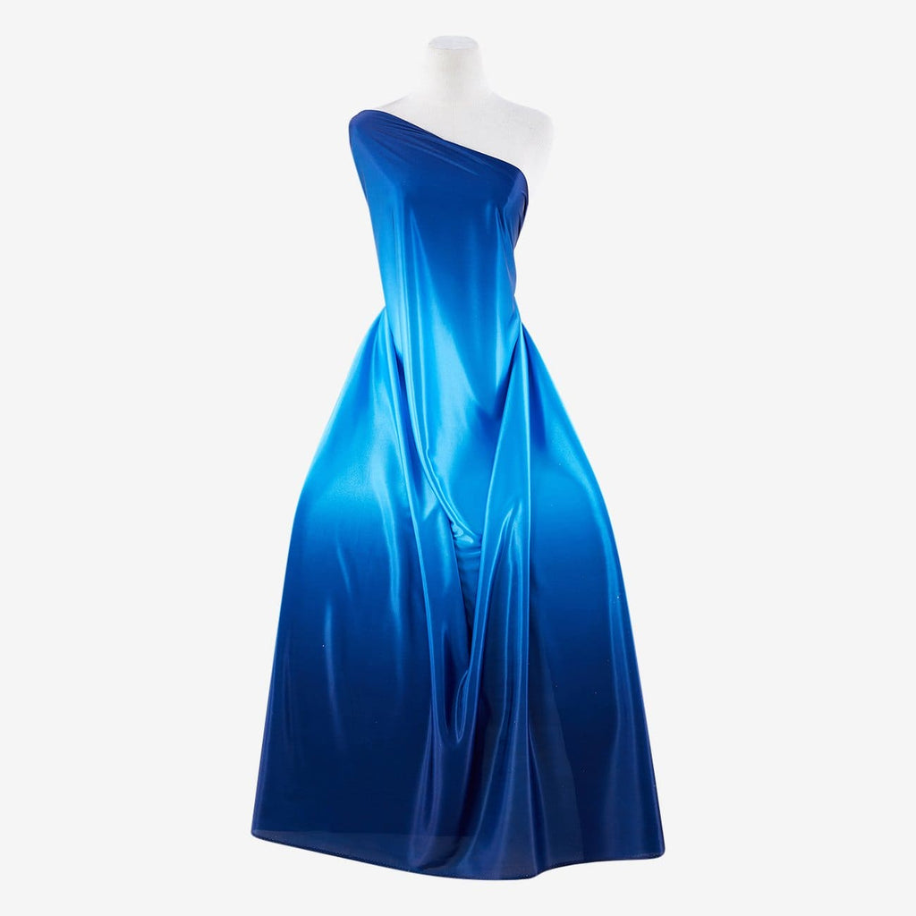 BLUEBERRY JAM/NAVY | 8760-BLUE - DOUBLE OMBRE ON SILKY KNIT - Zelouf Fabrics