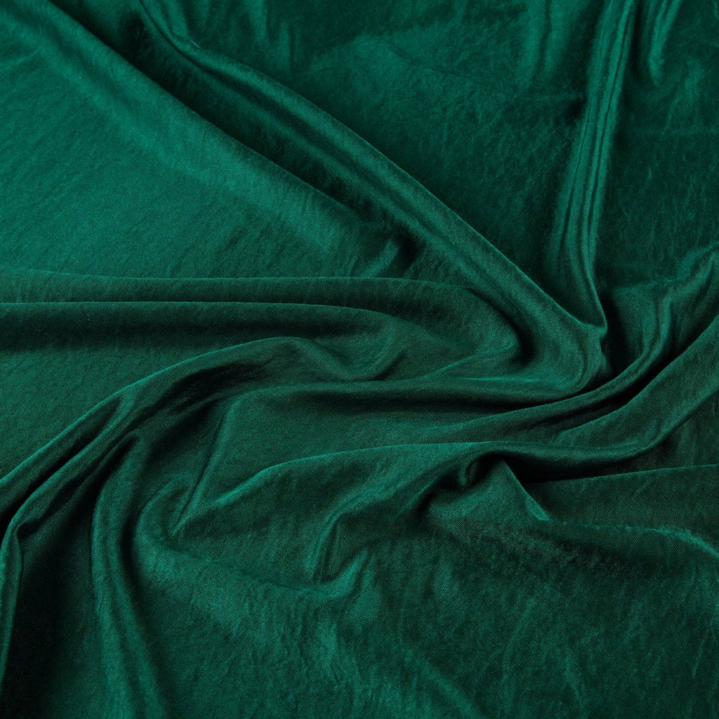 SPICY EMERALD | 8777-GREEN - SOLID SILKY WASHER KNIT - Zelouf Fabrics