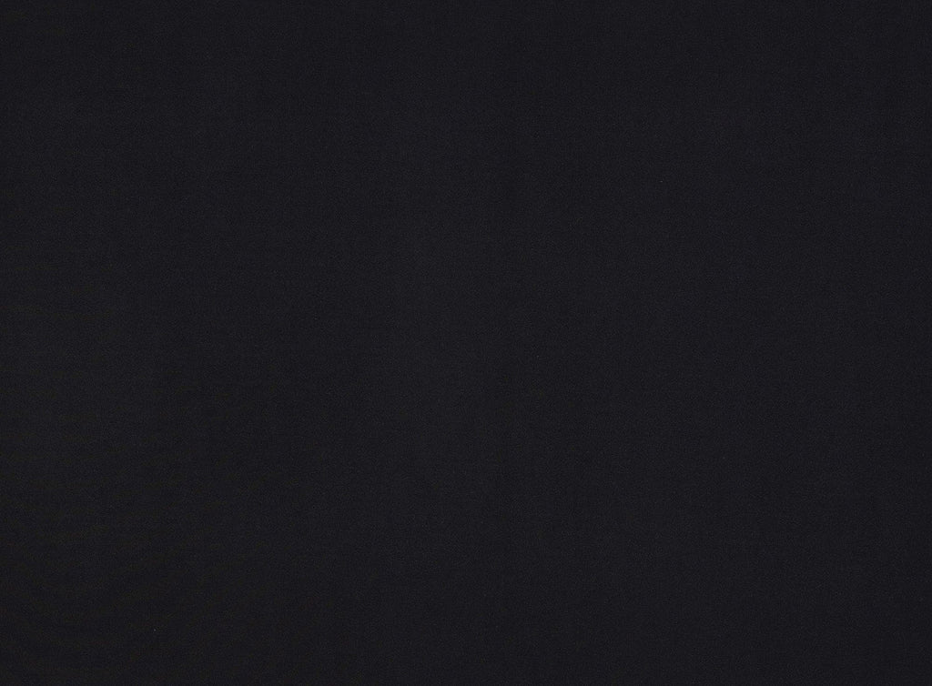 BLACK | 8880 - SOLID FINE OTTOMAN KNIT - Zelouf Fabrics