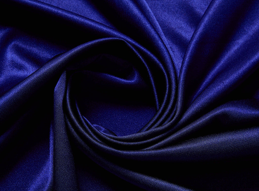 SOLID FIFTH AVENUE CREPE  | 9050 BULGARI SAPPHIR - Zelouf Fabrics
