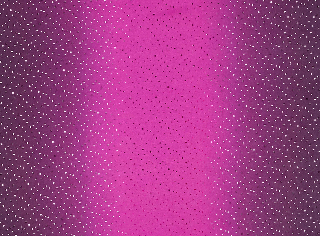 NEW FUCHSIA | 9099-4344 - ALLOVER TRANS ON DOUBLE OMBRE SILKY KNIT - Zelouf Fabrics