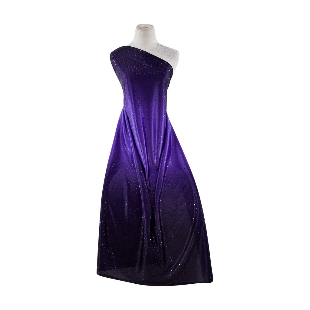 NEW PURPLE | 9099-4344 - ALLOVER TRANS ON DOUBLE OMBRE SILKY KNIT - Zelouf Fabrics