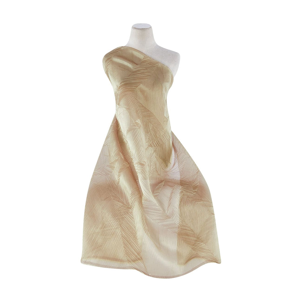 JAPANESE CRUSHED ORGANZA  | 9121-922 ANCIENT GOLD - Zelouf Fabrics