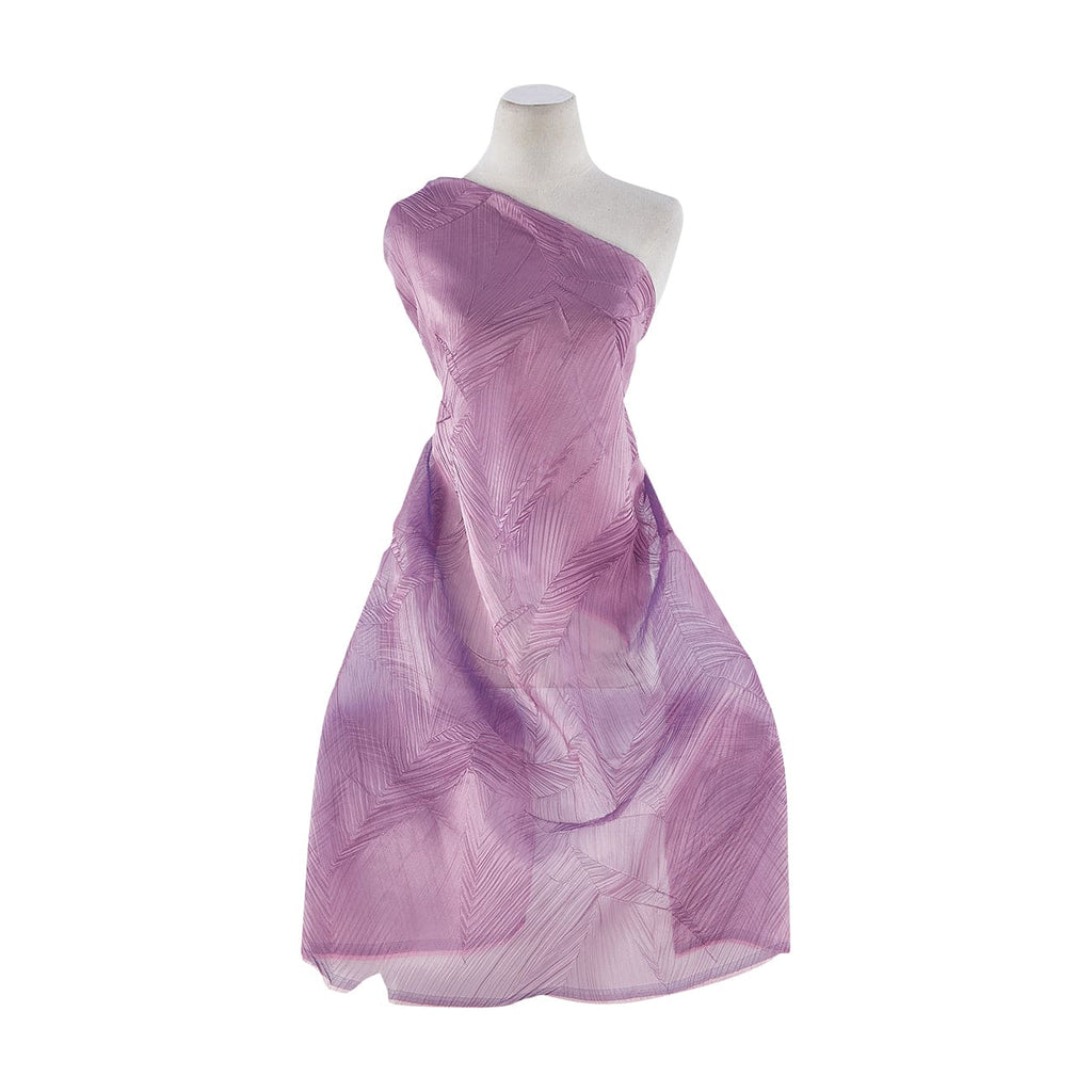 JAPANESE CRUSHED ORGANZA  | 9121-922 ANCIENT LILAC - Zelouf Fabrics