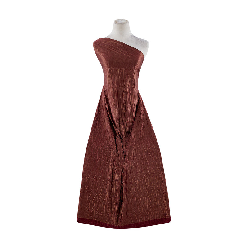 FOGGY FOIL ON PLEATED SILKY KNIT  | 9127-4344
