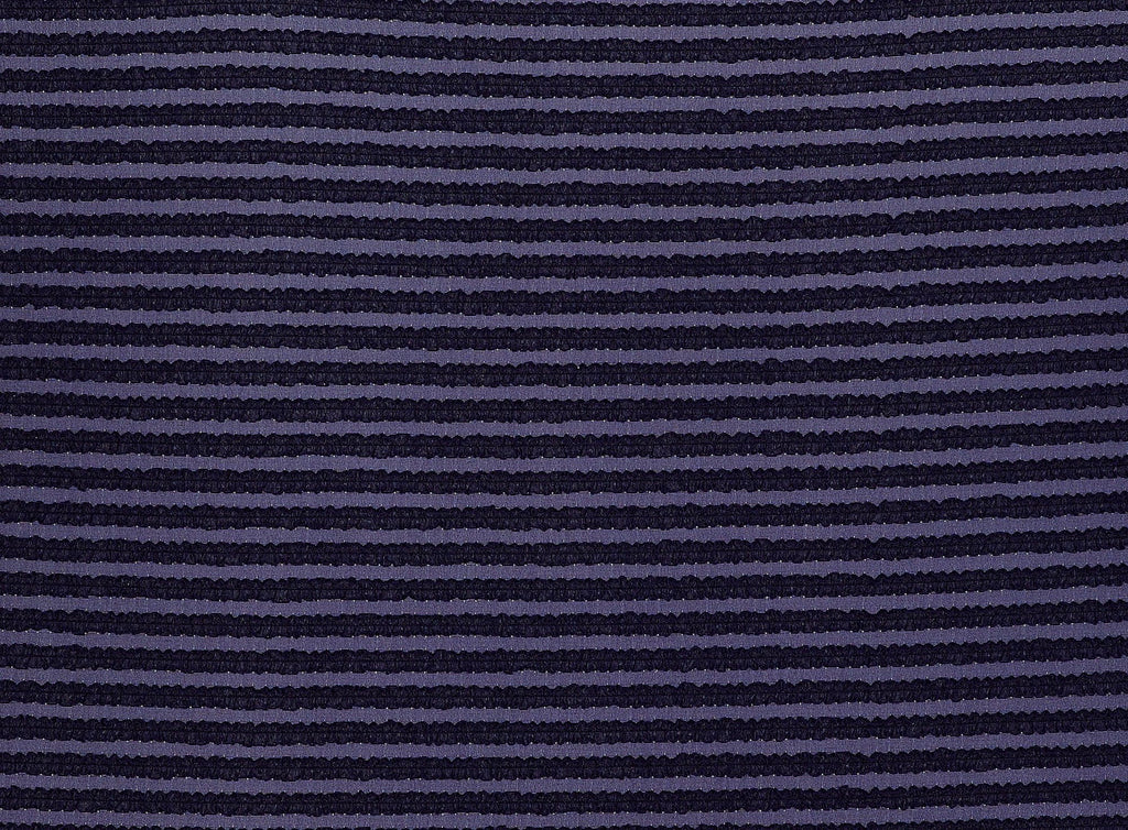 NAVY | 9147 - TUXEDO RUFFLE KNIT - Zelouf Fabrics