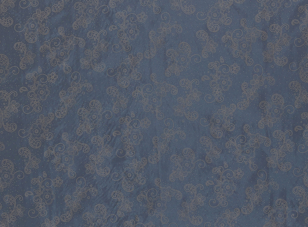 GLIMMER PEONY | 922-DEW - DEWDROPS ON DOPEDYE ORGANZA - Zelouf Fabrics