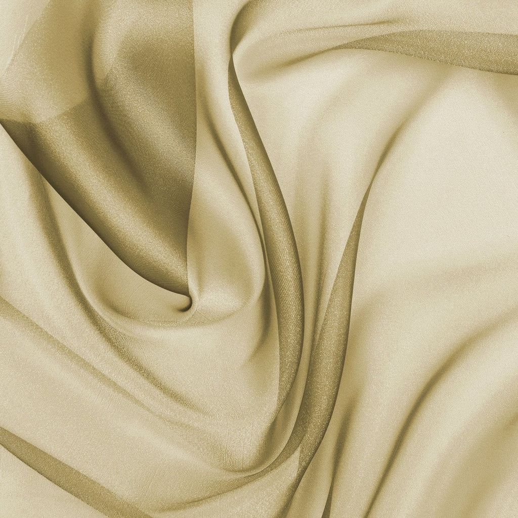IRIDESCENT ORGANZA | 922 ANCIENT GOLD - Zelouf Fabrics