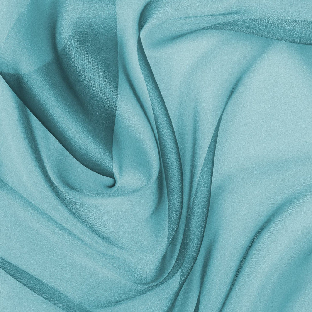 IRIDESCENT ORGANZA | 922 AZURE - Zelouf Fabrics