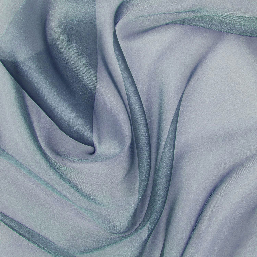 IRIDESCENT ORGANZA | 922 BLUE/PURPLE - Zelouf Fabrics