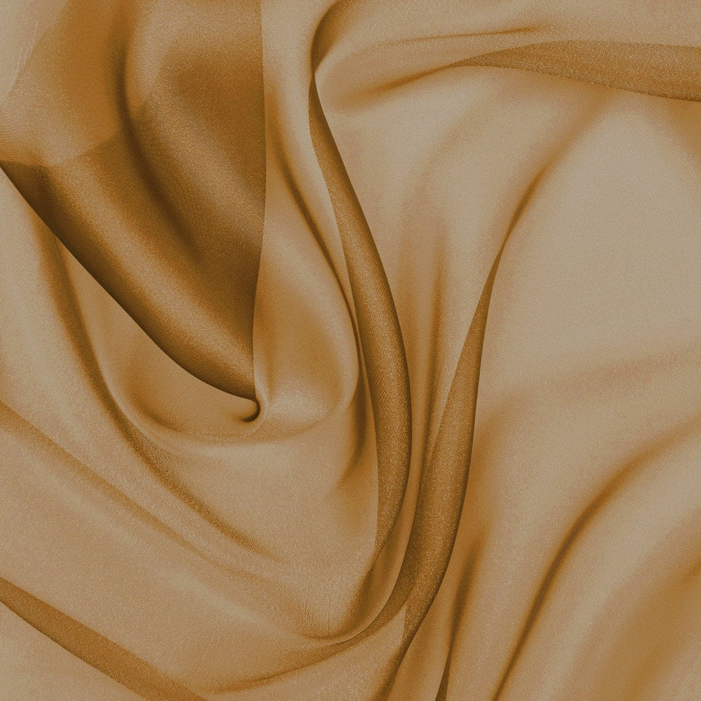 IRIDESCENT ORGANZA | 922 GOLD T - Zelouf Fabrics