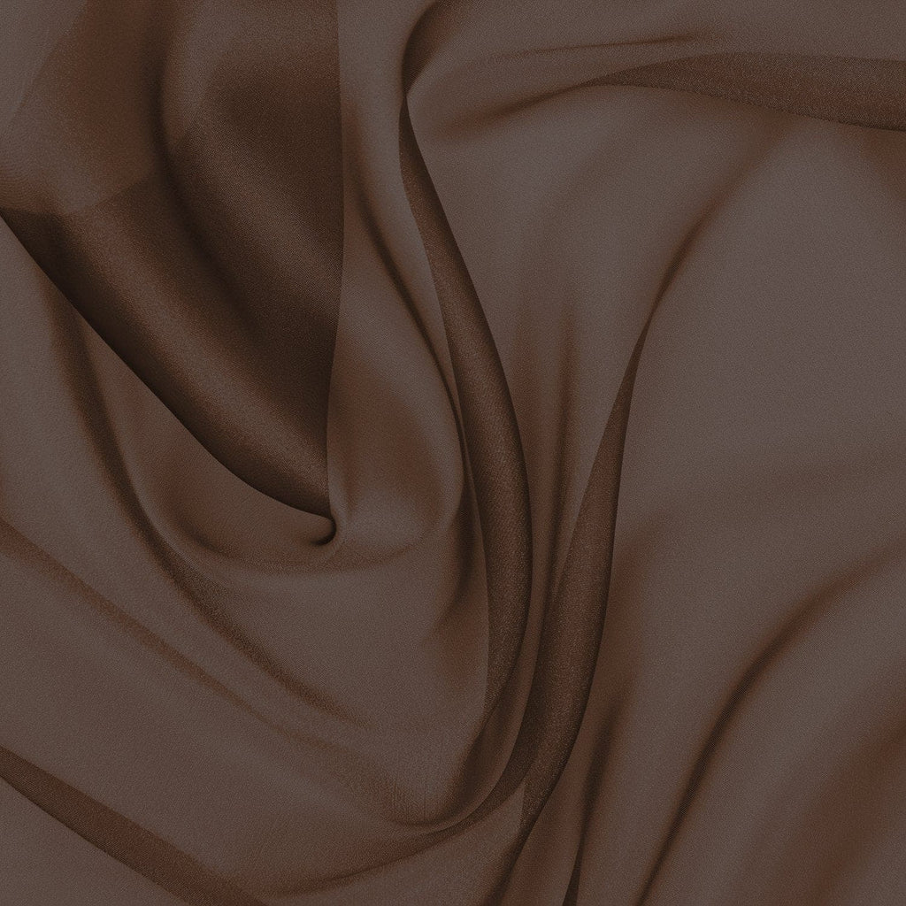 IRIDESCENT ORGANZA | 922 INDIAN BROWN - Zelouf Fabrics