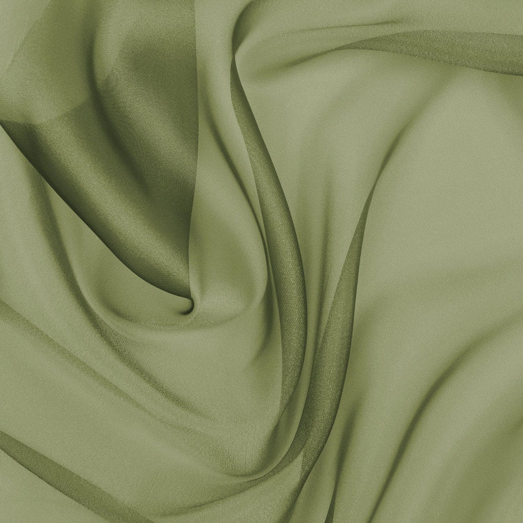 IRIDESCENT ORGANZA | 922 SPARKLING SAGE - Zelouf Fabrics