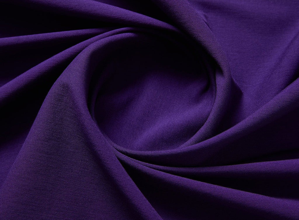 STRETCH TWILL MILLENNIUM| 9333 C IMPERIAL PURPLE - Zelouf Fabrics