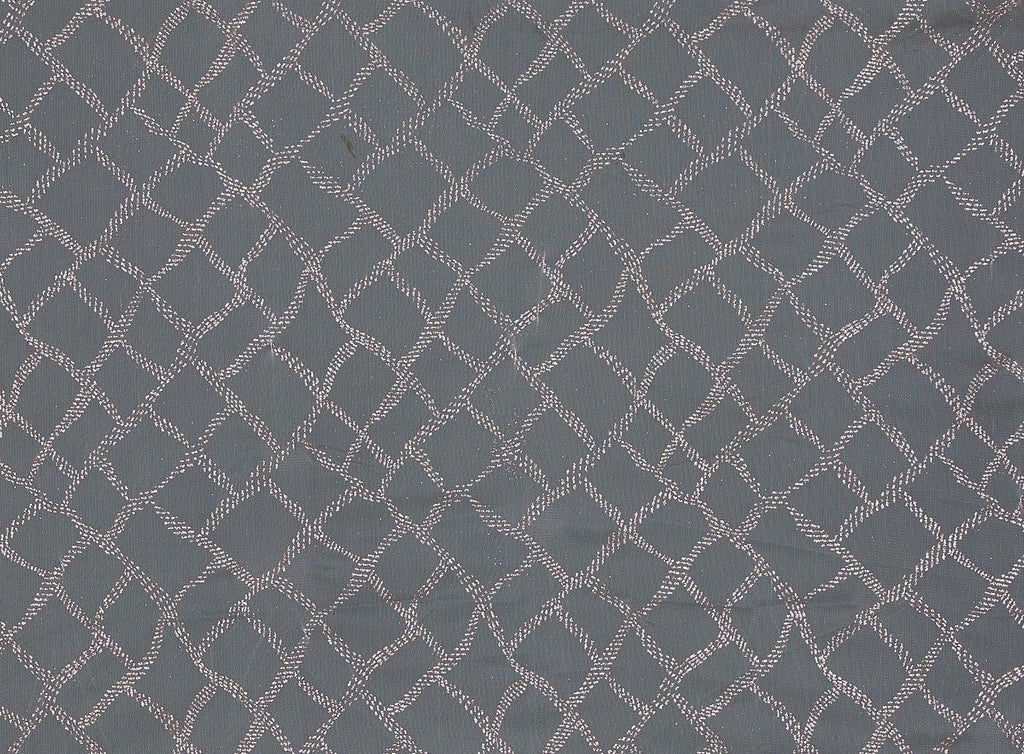 IVORY SHINE | 9429-1060 - DASH DIAMOND GLITTER ON TULLE - Zelouf Fabrics