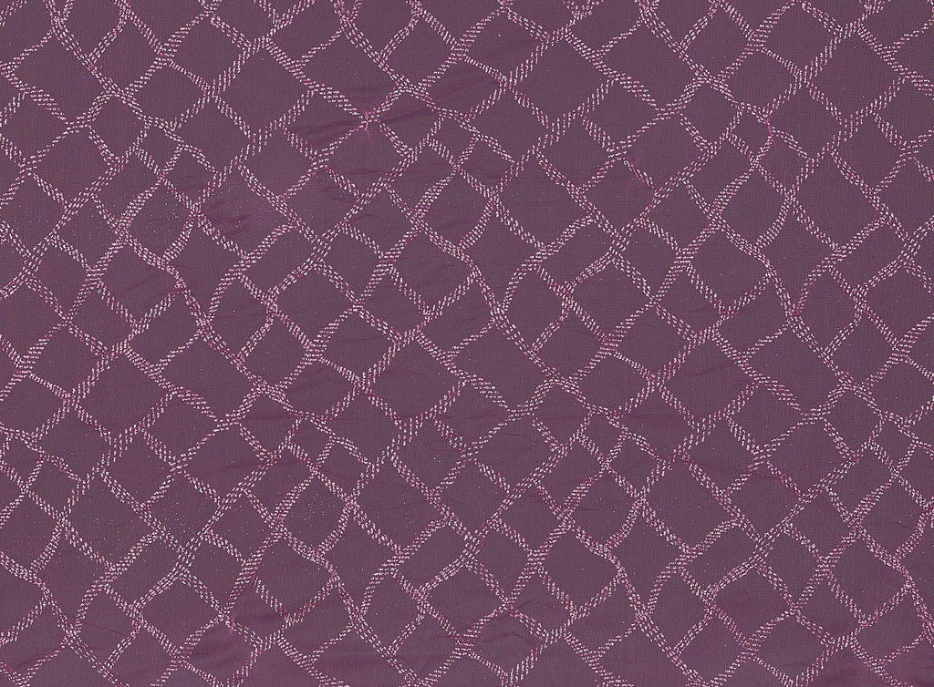PINK TWIST | 9429-1060 - DASH DIAMOND GLITTER ON TULLE - Zelouf Fabrics