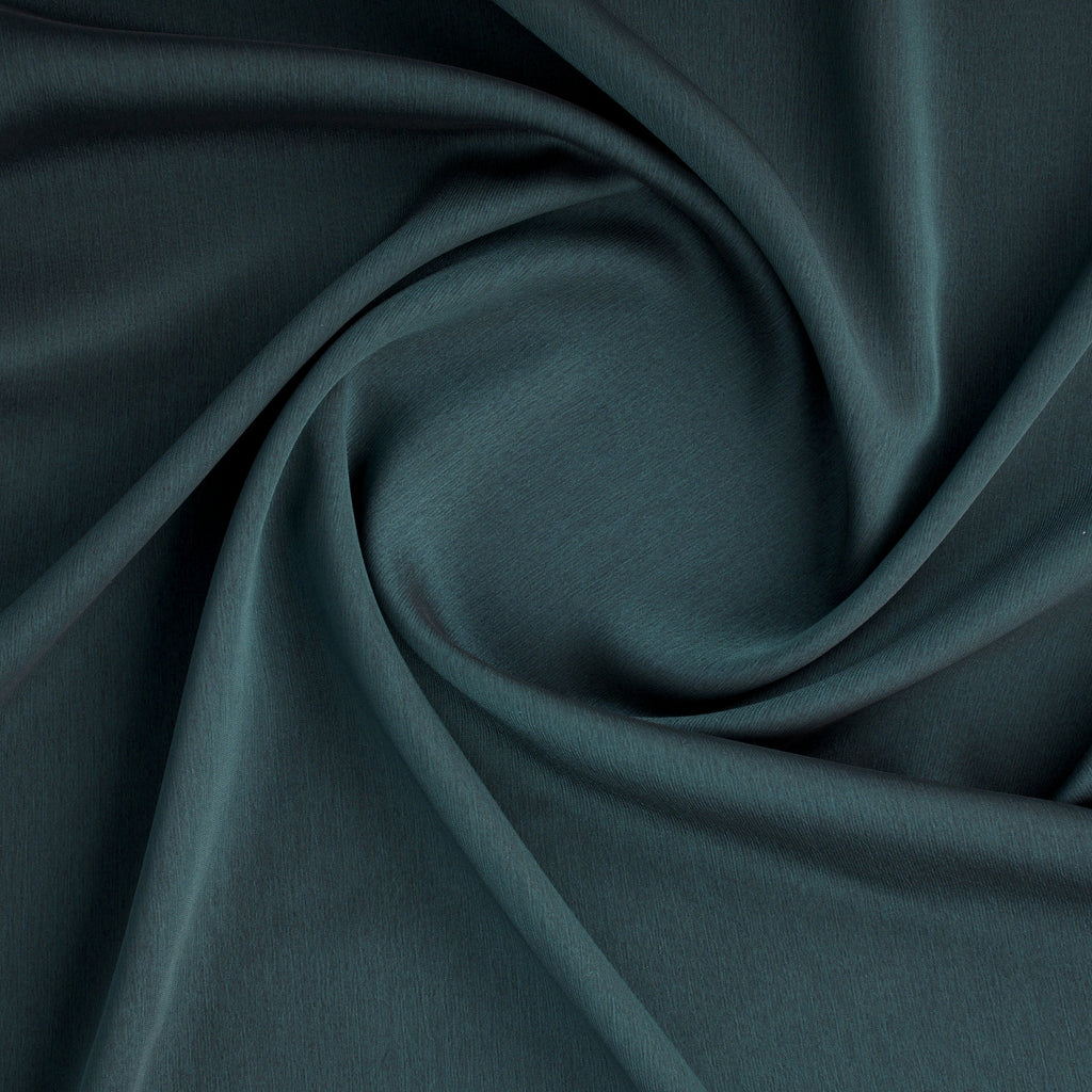 IRIDESCENT CHIFFON | 946 TEAL/BLACK - Zelouf Fabrics