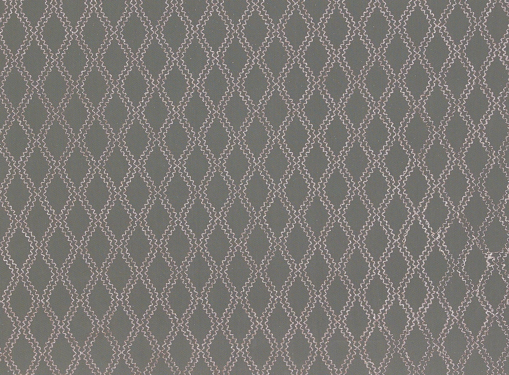 SQUIGGLY HOUR GLASS GLITTER ON TULLE  | 9464-1060  - Zelouf Fabrics