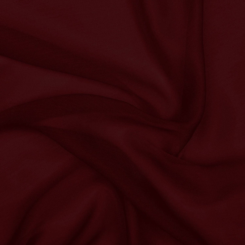 BURGUNDY HONOR | 1-IRIDESCENT CHIFFON | 946 - Zelouf Fabrics