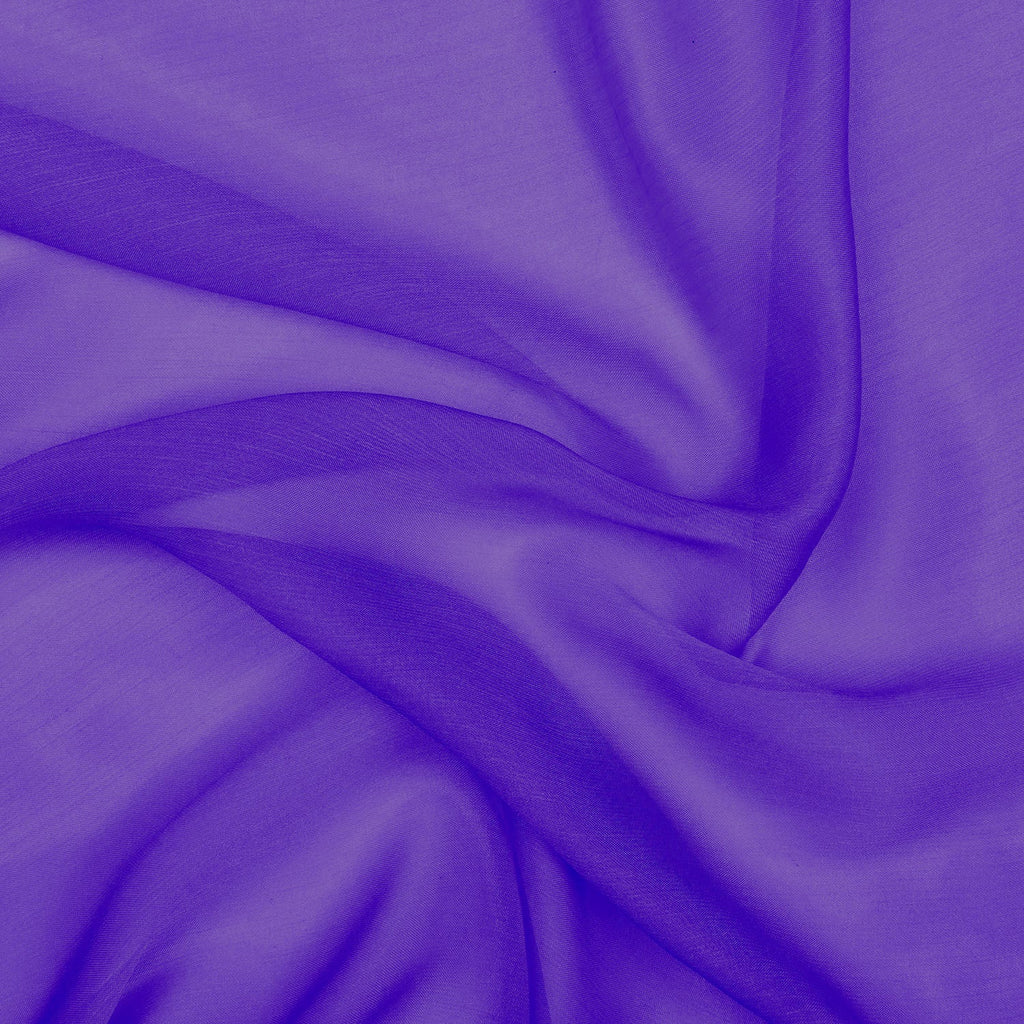 IRIDESCENT CHIFFON | 946 SPARKLY PURPLE - Zelouf Fabrics
