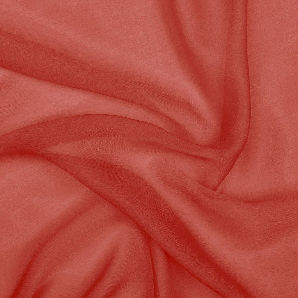IRIDESCENT CHIFFON | 946 SPARKLY RED - Zelouf Fabrics