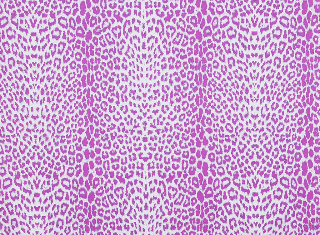 GRAPE | 9508-1173 - LEOPARD PRINT ON ANNABELLE - Zelouf Fabrics
