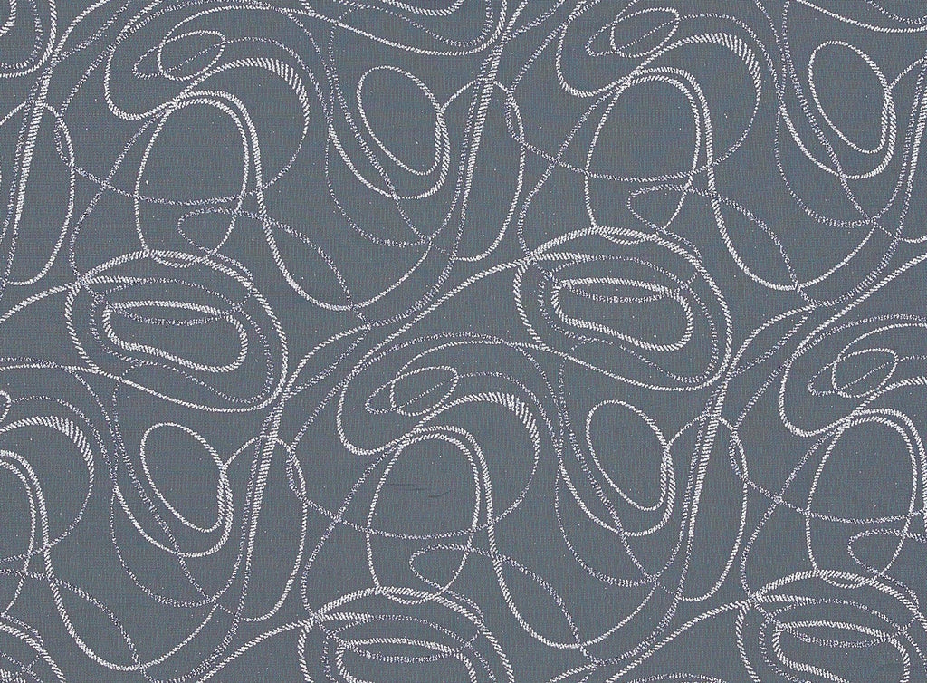 SWIRL TWO-TONE GLITTER ON TULLE  | 9532-1060  - Zelouf Fabrics