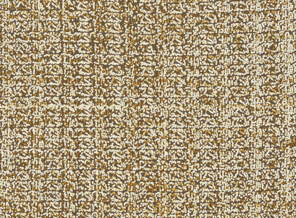 ALLOVER SQUARE SEQUINS ON TULLE  | 9572-1060 SUMMER GOLD - Zelouf Fabrics
