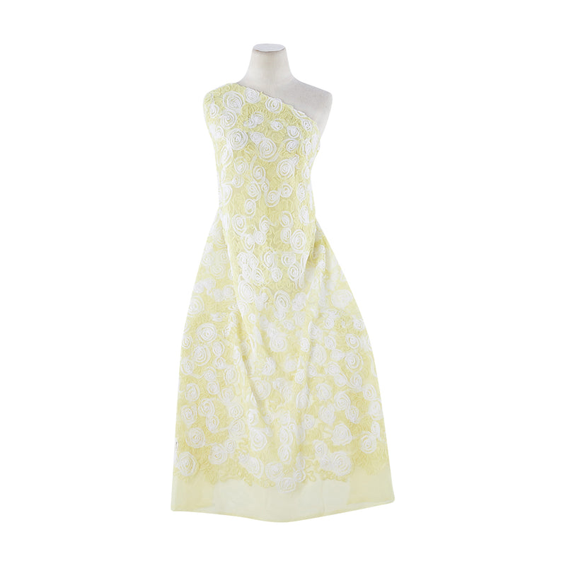 TULLE AND TAPE SWIRL SUTASH ON TULLE  | 9578