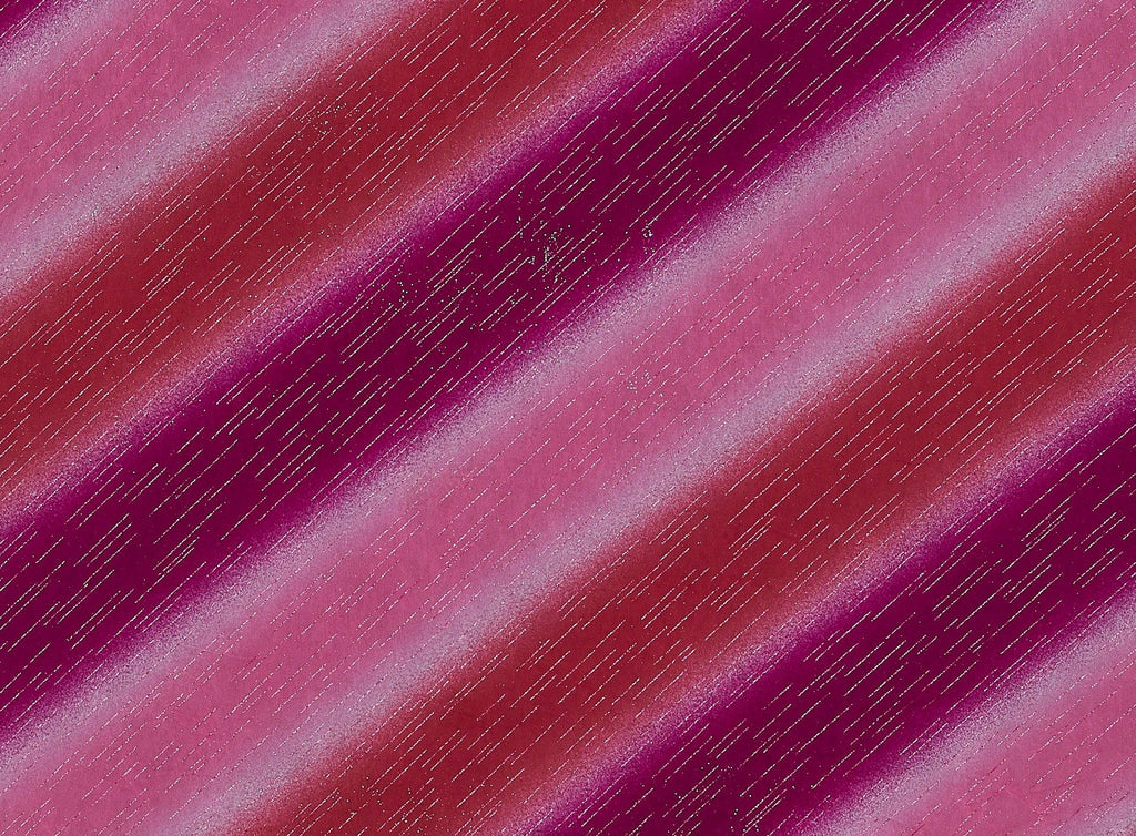 BIAS RAIN GLITTER ON BIAS OMBRE MATTE JERSEY CHIFFO  | 9595-631  - Zelouf Fabrics