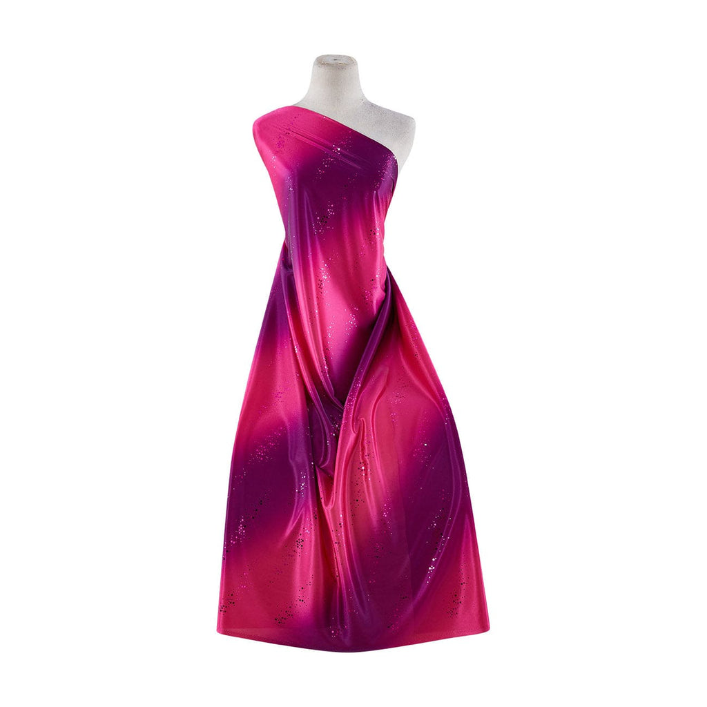 BIAS TRANS ON BIAS OMBRE SILKY KNIT  | 9602-4344 CHERRY ORCHID - Zelouf Fabrics
