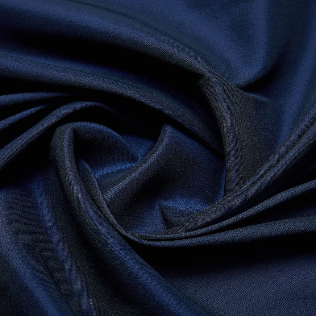 SOLID STRETCH TAFFETA WITH LYCRA  | 9700 NAVY DESIRE - Zelouf Fabrics