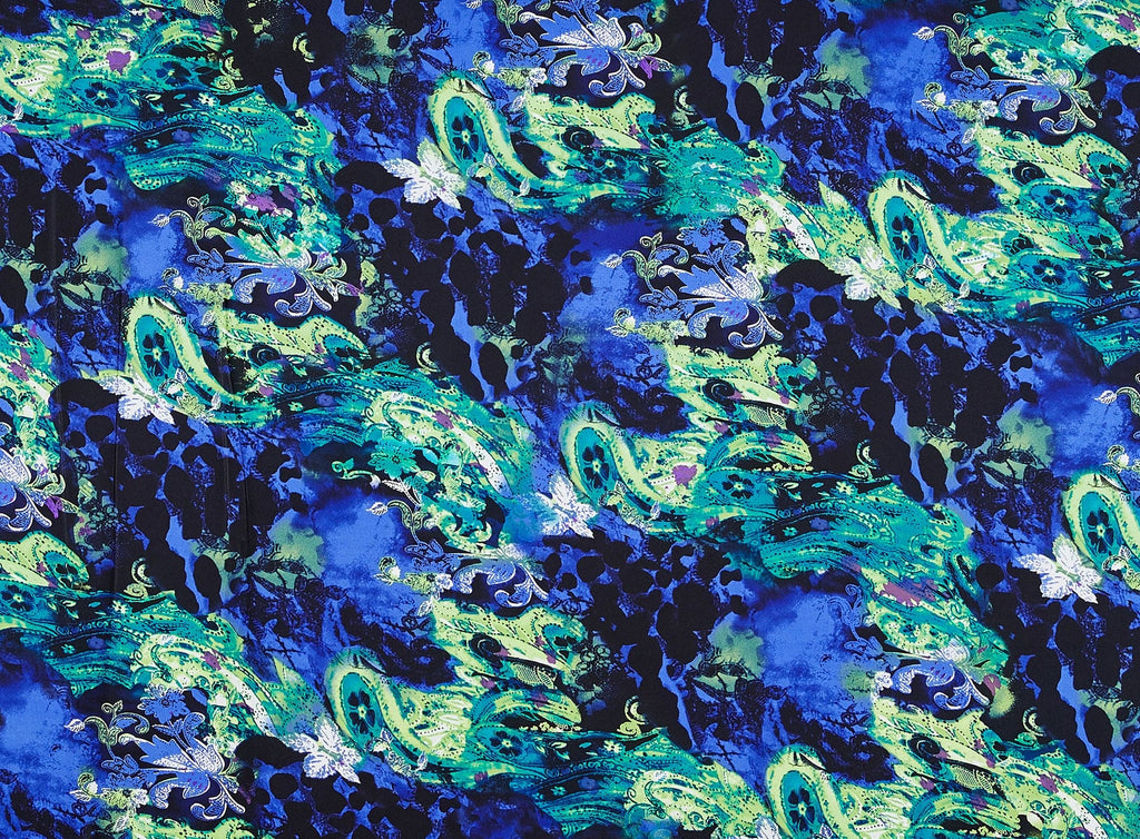 CHARMEUSE PRINT  | 9796-404  - Zelouf Fabrics