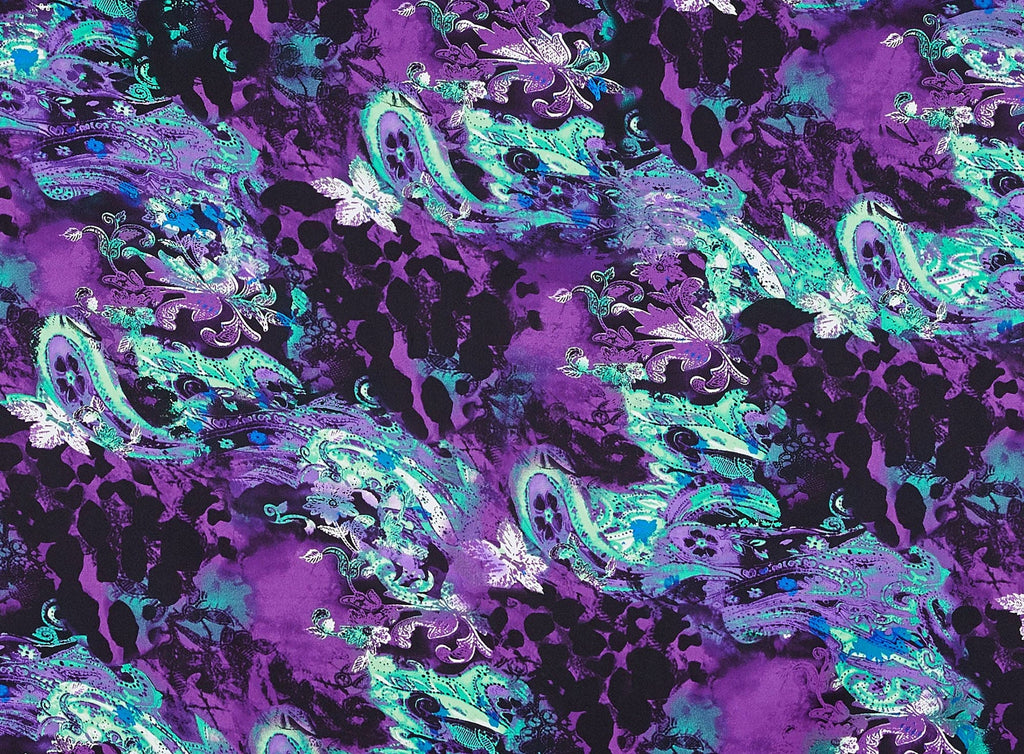 CHARMEUSE PRINT  | 9796-404  - Zelouf Fabrics