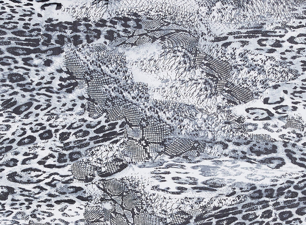 LEOPARD PRINT ON SILKY KNIT  | 9804-4344  - Zelouf Fabrics
