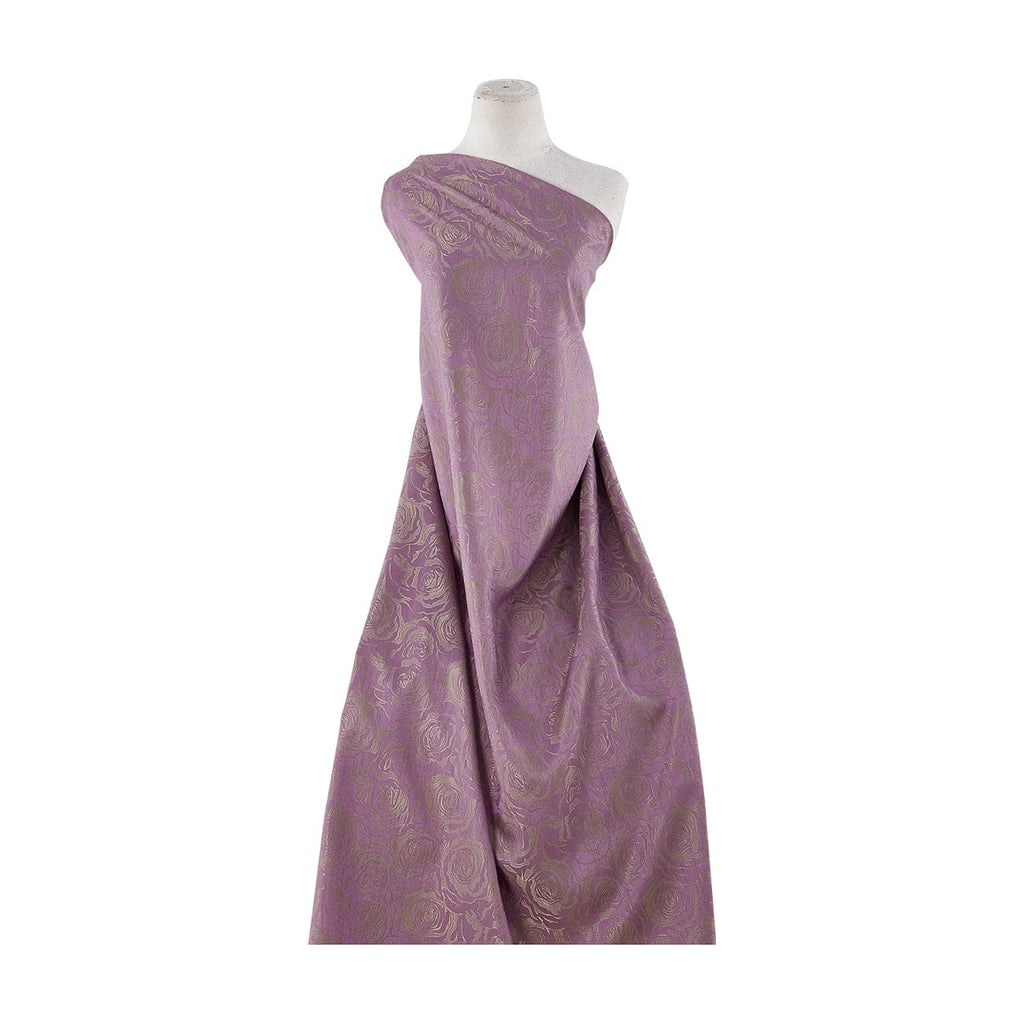 ROSE SHANTUNG JACQUARD  | 9832-7280 MAPLE AMEYTHST - Zelouf Fabrics